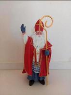 Te koop: mooie Sint pop met staf, 42 cm hoog, Diversen, Sinterklaas, Nieuw, Ophalen of Verzenden