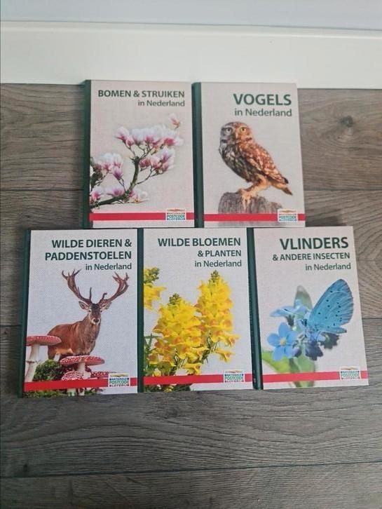 NIEUW! 5X NATUUR BOEKEN | COMPLEET SET POSTCODE LOTERIJ, Boeken, Natuur, Nieuw, Natuur algemeen, Ophalen of Verzenden