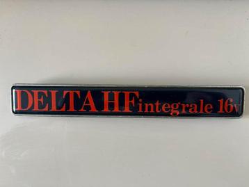 Lancia Delta Integrale 16v embleem beschikbaar voor biedingen