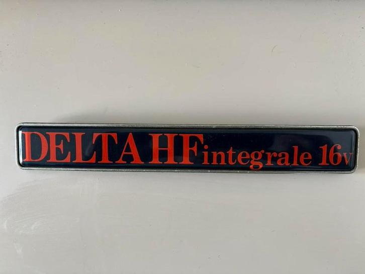 Lancia Delta Integrale 16v embleem, Auto-onderdelen, Overige Auto-onderdelen, Lancia, Ophalen of Verzenden