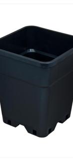Kweekpotten 11 liter, Ophalen, Kunststof, Vierkant, Binnen