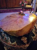 Massief Houten Salontafel - Uniek Design, Ophalen