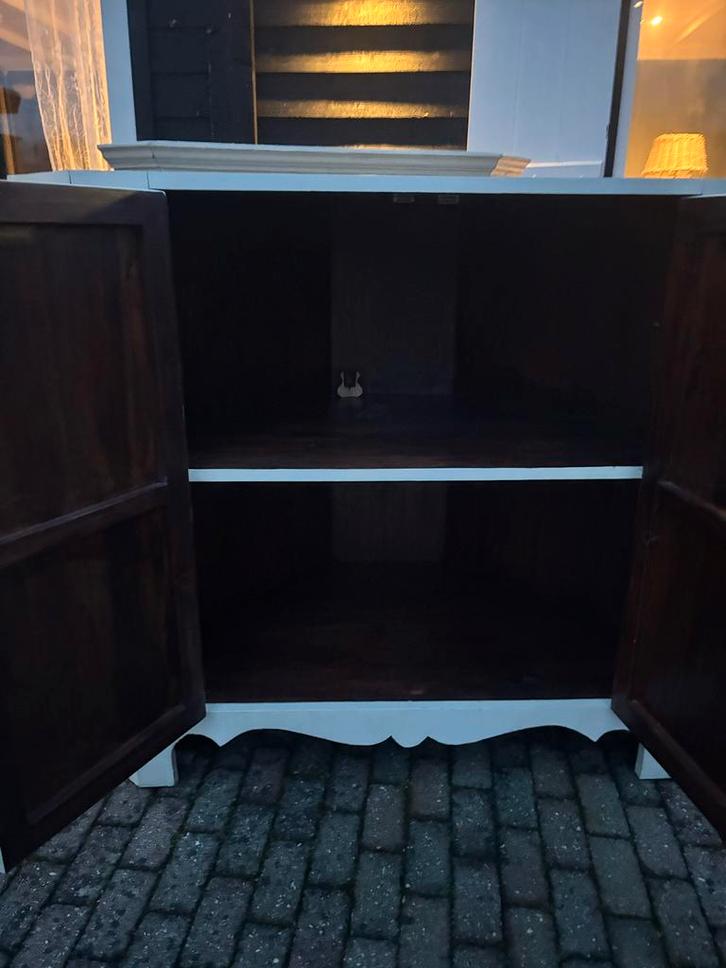 Grote hoekkast in 2 delen, Huis en Inrichting, Kasten | Buffetkasten, Gebruikt, 150 tot 200 cm, 100 tot 150 cm, 50 tot 75 cm, Met deur(en)