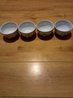 4 soep kommen gratis, Ophalen, Porselein of Keramiek, Schaal, Rond