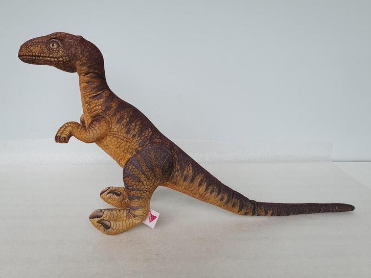 Jurassic Park: knuffel Velociraptor (Dakin, Amblin, 1992), Kinderen en Baby's, Speelgoed | Knuffels en Pluche, Gebruikt, Overige typen