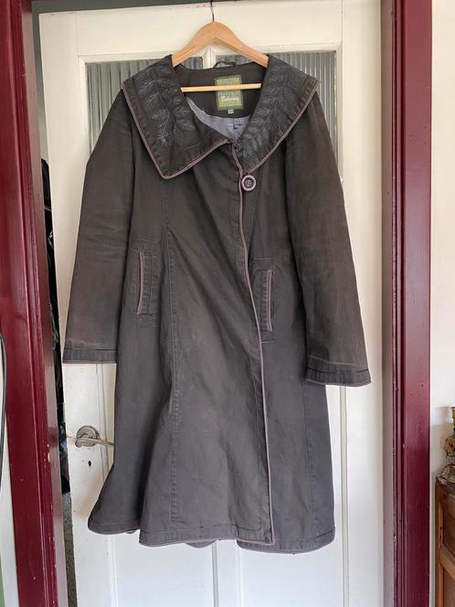 Bohemia lange jas grijs maat xl, Kleding | Dames, Jassen | Winter, Gedragen, Maat 42/44 (L), Grijs, Ophalen of Verzenden