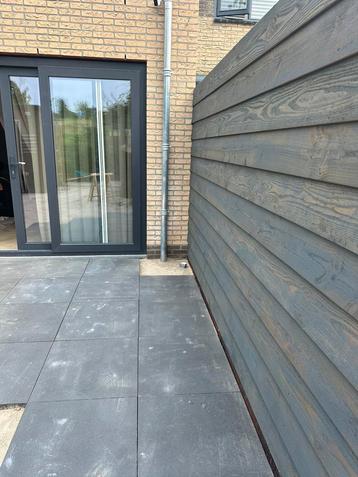 Antraciet beton-/terras-/tuintegel 60x60x4 beschikbaar voor biedingen