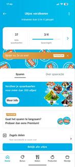 AH zegels 2e uitje gratis. Nog 37 volle kaarten., Verzamelen, Supermarktacties, Albert Heijn, Ophalen