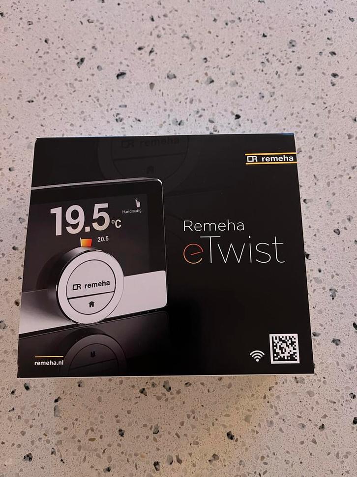 Remeha eTwist Thermostaat - Slimme Bediening, Doe-het-zelf en Verbouw, Thermostaten, Zo goed als nieuw, Slimme thermostaat, Ophalen of Verzenden