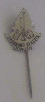 Speldje drumband Beatrix Dongen, Verzamelen, Ophalen of Verzenden, Zo goed als nieuw, Overige onderwerpen, Speldje of Pin