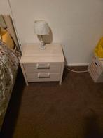 Nachtkastje met 2 lades - Verhuizing!, Ophalen of Verzenden