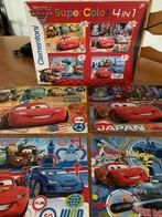 4 in 1 Cars puzzel, Kinderen en Baby's, Speelgoed | Kinderpuzzels, Ophalen of Verzenden, Meer dan 50 stukjes, Gebruikt, 4 tot 6 jaar