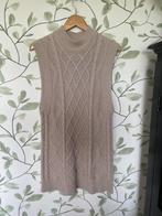 Object beige zandkleurig tuniek spencer gilet xs 34, Beige, Object, Ophalen of Verzenden, Zo goed als nieuw