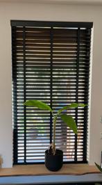 Veneta - Harmony houten jaloezie zwart met nerf, Ophalen, Zo goed als nieuw, Zwart, 150 tot 200 cm