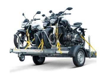 Nieuwe Humbaur Motortrailer drie motoren aanhanger trailer beschikbaar voor biedingen