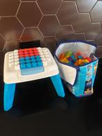 Mega Bloks Bouwtafel met Blokken, Ophalen, Zo goed als nieuw, Megabloks