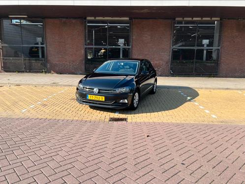 Volkswagen Polo 1.0 TSI 95pk 2018 Zwart, Auto's, Volkswagen, Particulier, Polo, ABS, Adaptive Cruise Control, Airbags, Airconditioning