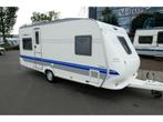 Hobby Exclusive 495 UFE incl. mover en voortent, Caravans en Kamperen, Caravans, Rondzit, Hobby, Overige typen, Kachel
