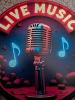 Wandbord Mancave Bar Kroeg Garage - 30x20 cm, Ophalen of Verzenden, Nieuw