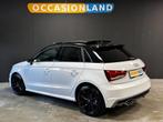 Audi A1 Sportback 1.4 TFSI Sport S line Edition|PANO|SFEER|S, Zwart, Met garantie (alle), Leder en Stof, Wit