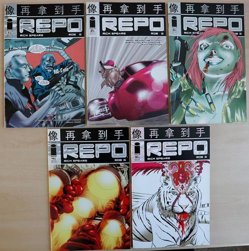 Comics: Repo - compleet - Image Comics, Boeken, Strips | Comics, Zo goed als nieuw, Complete serie of reeks, Amerika, Ophalen