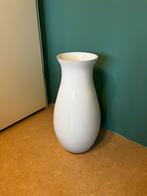 Fidrio Glazen Witte Vaas 50 cm- uitstekende staat!, Huis en Inrichting, Woonaccessoires | Vazen, Ophalen, 50 tot 75 cm, Wit, Glas
