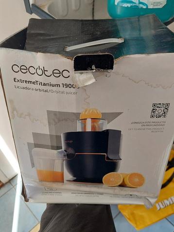 Cecotec ExtremeTitanium 19000 Citruspers beschikbaar voor biedingen