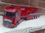 WSI  Daf  XG+  4 x 2 + Box  Trailer  Daf  Trucks., Hobby en Vrije tijd, Modelauto's | 1:50, Ophalen of Verzenden, Nieuw, Bus of Vrachtwagen