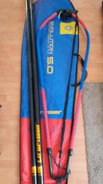 Unifiber Evolution surfset, inflatable board 280, zeil 5.0, Watersport en Boten, Ophalen, 250 tot 300 cm, Met draagtas, Zo goed als nieuw