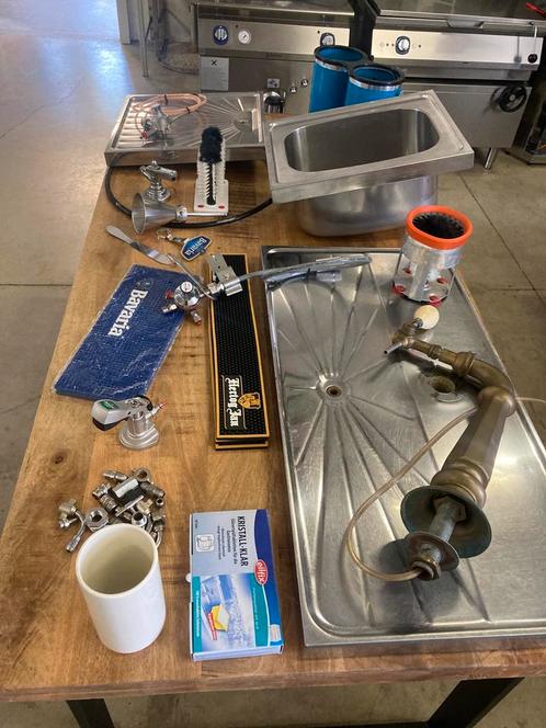 Te koop diverse voor bar barblad spoelbak lekblad biertap, Huis en Inrichting, Barren, Nieuw, Ophalen