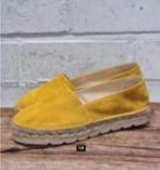 Toni Pons - Suedeleren espadrilles maat 38 - Nieuw €90, Geel, Nieuw, Ophalen of Verzenden, Toni Pons
