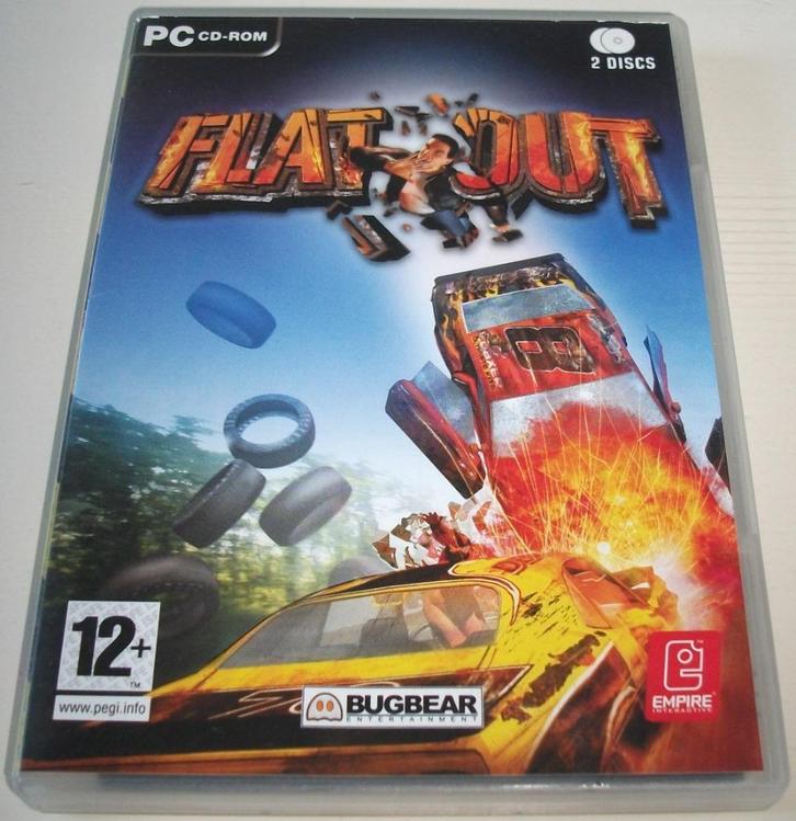 PC Game *** FLATOUT *** Seat Belts Not Included, Spelcomputers en Games, Games | Pc, Gebruikt, Racen en Vliegen, 1 speler, Vanaf 12 jaar