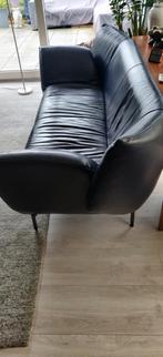 Twee Lederen banken, Ophalen, Gebruikt, Overige maten, 75 tot 100 cm