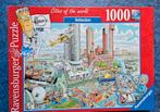 Cities of the world puzzels 1000stukjes, Ophalen of Verzenden, 500 t/m 1500 stukjes, Zo goed als nieuw