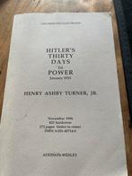 2x boek over Hitler's Thirty Days to Power/weg naar de macht, Ophalen of Verzenden, Tweede Wereldoorlog, Gelezen, Algemeen