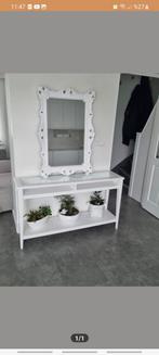 Barok spiegel  en side table, Huis en Inrichting, Complete inboedels, Ophalen