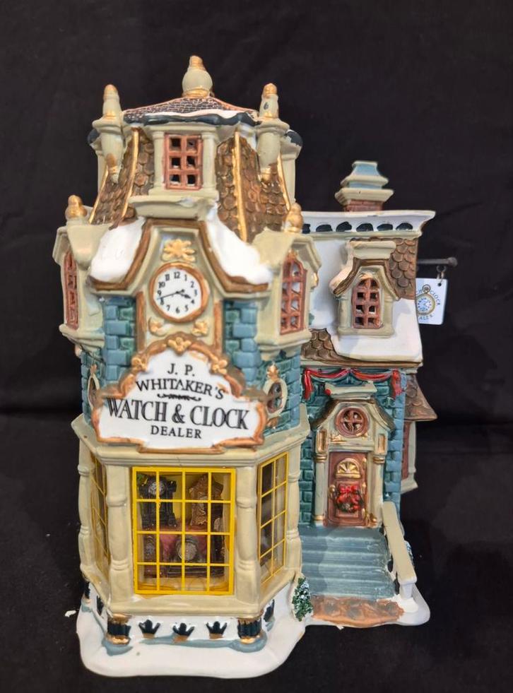 Lemax JP Whitakers watch & clock shop, Diversen, Kerst, Nieuw, Ophalen of Verzenden