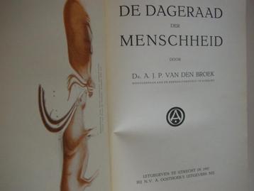 De Dageraad der Menschheid, Dr. A.J.P.van den Broek beschikbaar voor biedingen