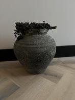 Mooie vergrijdse kruik, Ophalen, Overige kleuren, Aardewerk of Porselein, Zo goed als nieuw