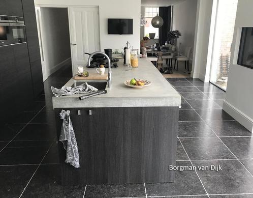 Belgisch Hardsteen 60x60 cm - landelijke vloertegels, Doe-het-zelf en Verbouw, Tegels, Nieuw, Vloertegels, Hardsteen, 60 cm of meer