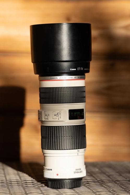 *DEFECT* Canon EF 70-200 F/4L IS USM, Audio, Tv en Foto, Fotografie | Lenzen en Objectieven, Zo goed als nieuw, Telelens, Ophalen