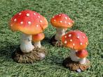Paddenstoelen beelden - herfstdecoratie, Verzamelen, Efteling, Ophalen of Verzenden, Nieuw, Beeldje of Poppetje