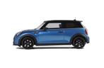 1-18 Mini Cooper S Island Blue + White Stripes 2021 Otto, Ophalen of Verzenden, Nieuw, OttOMobile
