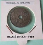 Belgique, munt 25 cent 1923, Postzegels en Munten, Munten | België, Ophalen of Verzenden, Losse munt