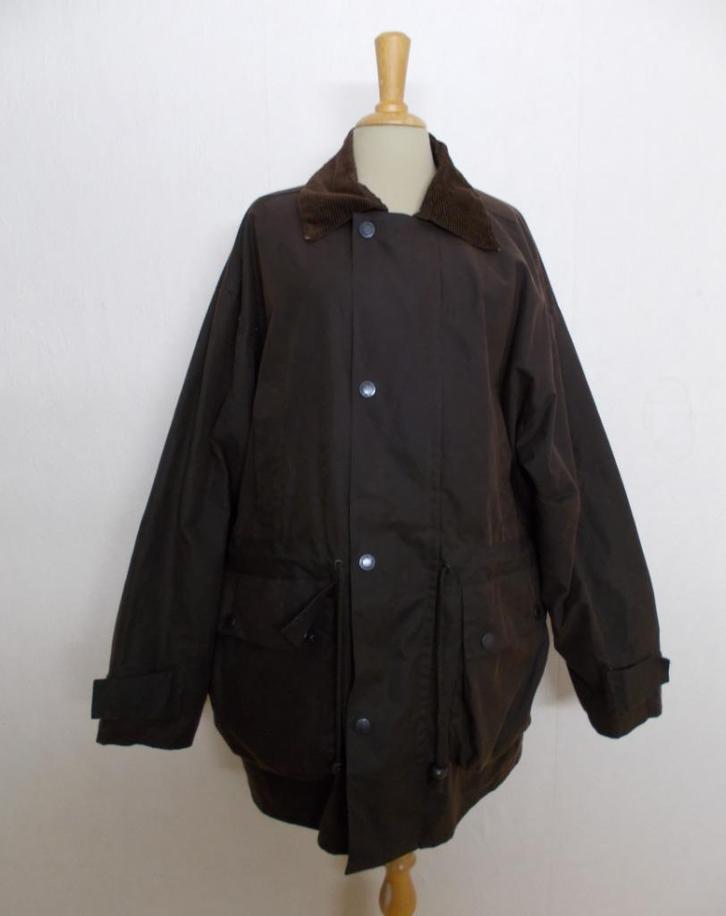 Mooie British styling outdoor bruine wax jas van Mc Orvis! M, Kleding | Dames, Jassen | Winter, Nieuw, Maat 38/40 (M), Bruin, Verzenden