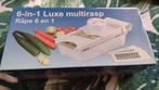 Rasp set 6 in 1 - Nieuw in doos , Mandoline, Huis en Inrichting, Keuken | Keukenbenodigdheden, Ophalen of Verzenden, Nieuw