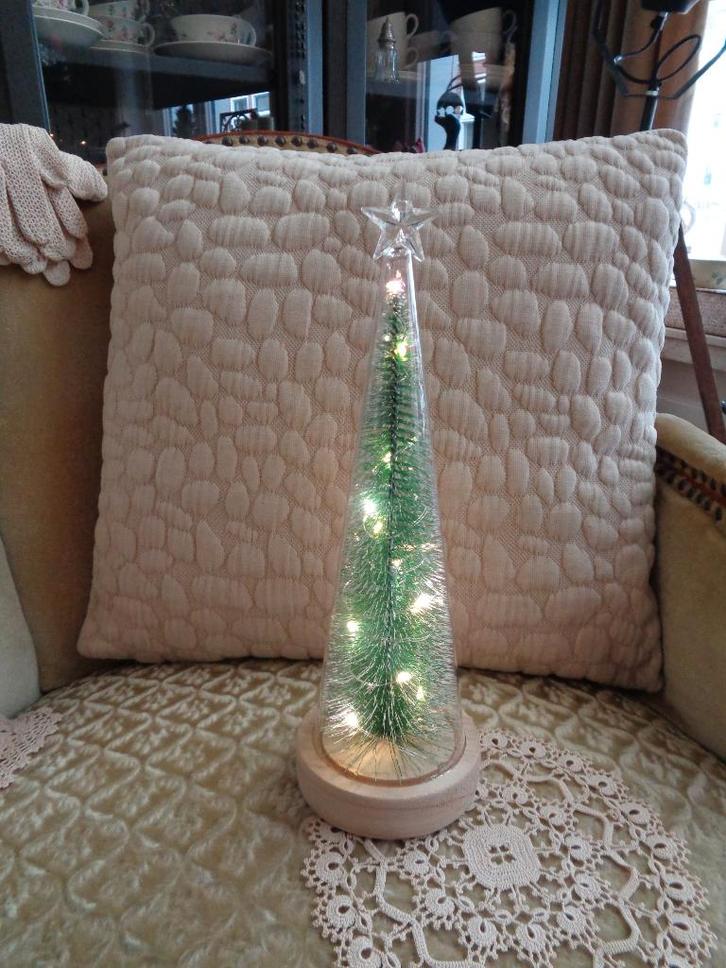 Verlichte Kerstboom in Houder ** Mimosa **, Diversen, Kerst, Zo goed als nieuw, Ophalen of Verzenden