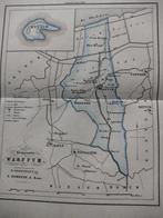60 Warffum Rottum Breede Wester Valge  Litho Fehse 1862, Antiek en Kunst, Ophalen of Verzenden