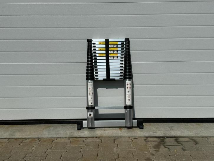 Telescoopladder | Nürnberg | 4.4M | NIEUW OP VOORRAAD!, Doe-het-zelf en Verbouw, Ladders en Trappen, Nieuw, Ladder, 4 meter of meer