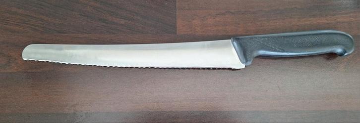 Victorinox Fibrox banketbakkersmes/broodmes, Huis en Inrichting, Keuken | Bestek, Gebruikt, Los bestek, Rvs of Chroom, Ophalen of Verzenden